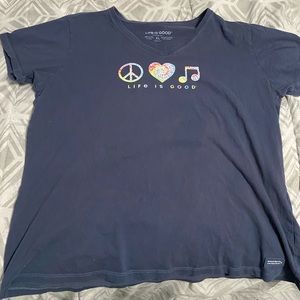Life Is Good Tee